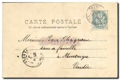 Bebê quer se vestir sozinha — J. Saubine, Paris — Série IV — Verso
