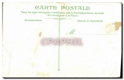 Stara pocztówka Lille — Konservatorium — Rewers