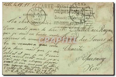 Lille - Abside Katedry św. Maurycja — Wyd. P.-L. — Rewers