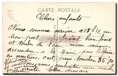 A Normandia — Os Noivos — Edições H. Ernime, n°144 — Verso