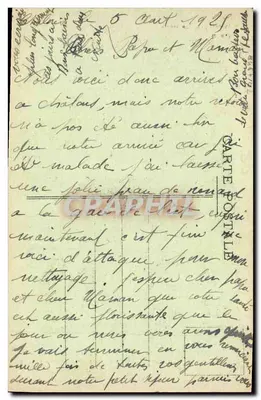 Twee normandische visserijwerkers — De pittoreske Normandië — uitgever Coukky, Saint-Flour, Zwitserland — Achterkant