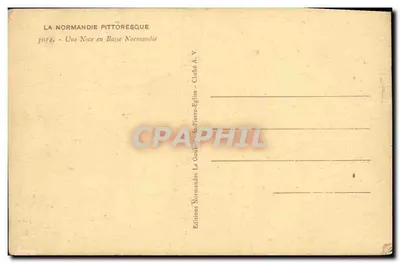 Ślub w Dolnej Normandii — Kościół św. Piotra — Wydawca: Editions La Normandie Pittoresque, nr 3012 — Rewers