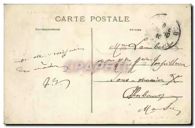 Erquy - A Praia — A Bretanha Pitoresca — Editor A. Néron, St-Brieuc, n°7913 — Verso
