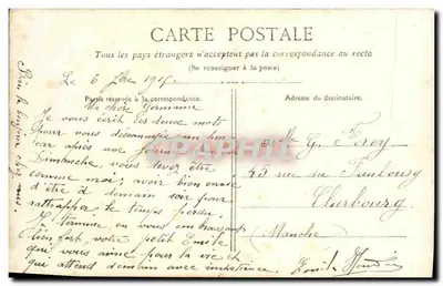 Marynarz i kobieta na statku — Le Réve — REX 4950 — Rewers