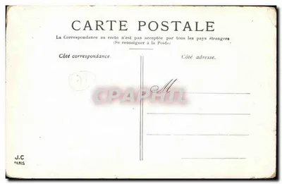 Paris — A Bastilha e a Coluna de Julho — J.C. Paris — Verso