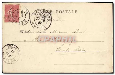París — Campos Elíseos — Pequeño Palacio — Reverso