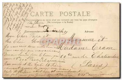 Żywot wiejski — Brebière (Cormoye) — Wydawca: Éditions de la Poste — Rewers