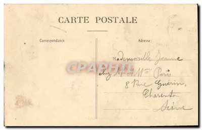 Stara pocztówka — Sorite d'un Canot de Sauvetage — Rewers
