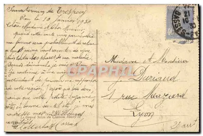 O Grande Salão do Castelo Henri IV — Pau — Héloïgavur (Laon & Frères, n°16) — Verso