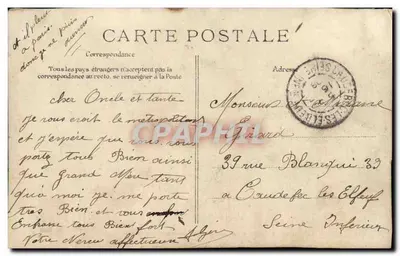 Paris — O Metropolitano na Avenida da Capela — Editora LD, n° 407 — Verso