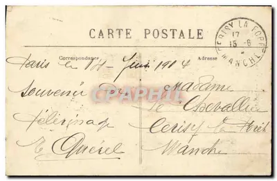 Basilica of the Sacred Heart and the Savoyard — Montmartre — G.C.A. Paris n°684 — Back