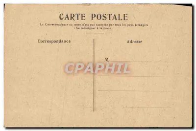 PARIS — El Palacio de Justicia y el Mercado de las Rosas — Editor no visible — Reverso