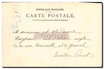 Regaty — Za chwilę — Wydawca P. & D. Berthe, 25a, Quai de la Vie au Grand Air — Rewers