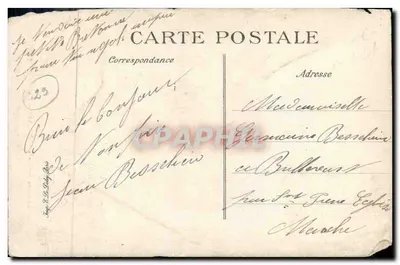 Costumi Bretone - MORLAIX - Toilette de Mirette - La coiffe à Cornette — Verso