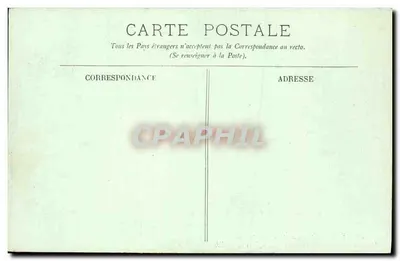 Versajles — Duży Trianon. Pokój sypialny Królowej Anglii — LL. n° 196 — Rewers