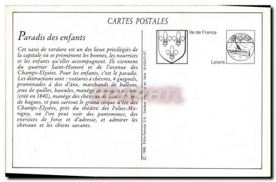 Na Champs-Élysées: Nounous — ND Phot — Rewers