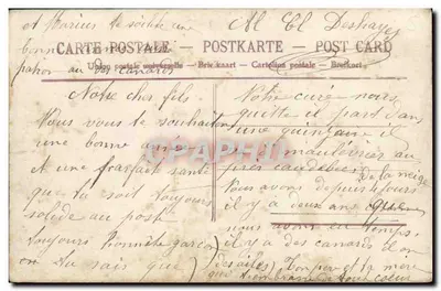 Dobry start — ptak i kwiaty — Unia pocztowa światowa, nr 4030 — Rewers