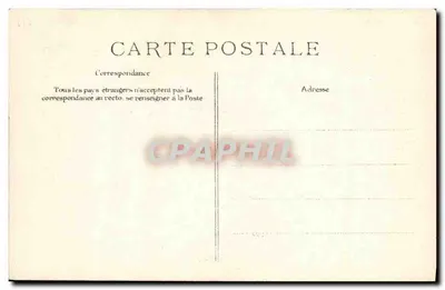 Paryż - Mi-Carême 1910 — Królowa Czeska i członkowie Rady Miejskiej — Wydawca E.D. — Rewers