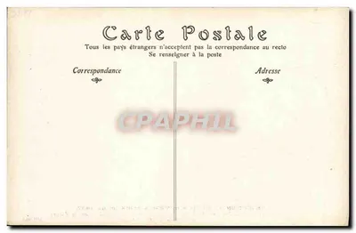 Recepção do Rei da Noruega em Paris — 28 de Maio de 1907 — ND Phot — Verso