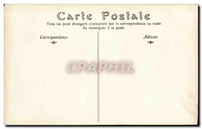 Odbiór Króla Norwegii w Paryżu — 28 maja 1907 — Cliché Chusseau-Flavien — Rewers