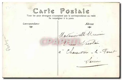 Louis-Philippe de Bragance, Przywilejowany Przywódca Portugalski — urodzony 21 marca 1887, zamordowany w Lizbonie 1 lutego 1908 — Cliché Léon Bouët — Rewers