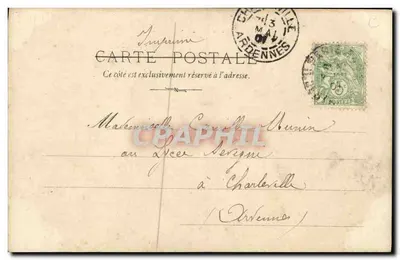 Franciszek Józef I, cesarz Austrii — seria N°11, SIP Paryż — datowana 2-5-1901 — Rewers