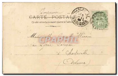 Nicolas Ier, príncipe de Montenegro — retrato oficial — S.I.P. Paris, série n°21 — Verso
