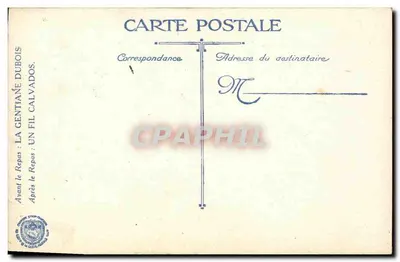 Gentiane Dubois — Obiad — Wydawca: La Gentiane Dubois — Rewers