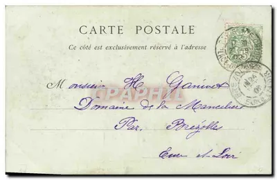 Festas Franco-Russas de 1901 — Grandes Manobras do Leste — Neurdein Frères, Imp.-Editores, Paris, n°27 — Verso