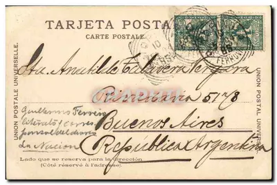 Princesa Elena, duquesa de Aosta — portret — Tarjeta Postal Universelle — Rewers