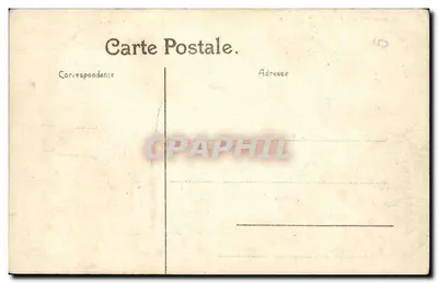 Stara pocztówka Uroczystość koronacji króla Alberta 23 grudnia 1909 — szlak kolumny — Rewers