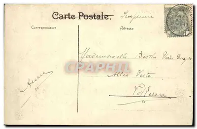 Uroczystość koronacji króla Alberta, 23 grudnia 1909 — Pikiery poprzedzający wozów królowej — Rewers