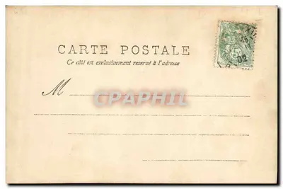 Cena de comédia — Mulher com vestido de juíza e menina — A.N. PARIS — Verso