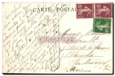Stara brama wejściowa do CERVIERES, blisko Noirétable (Loire) — Wydawnictwo Jonas, Noirétable (Loire) — Rewers