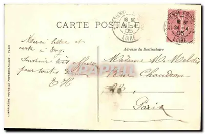 Saint-Étienne — Hotel de Ville — LL. — Rewers