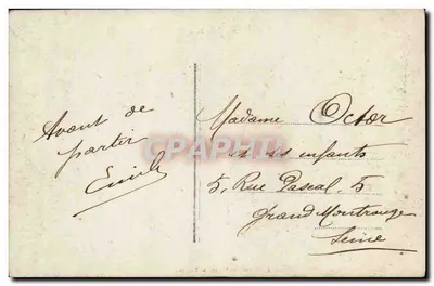 Chartres — Samolot ozdobiony kwiatami — Ed. J. Renoult, Nogent-le-Rotrou — Rewers