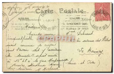 Chartres — Widok z Grands Prés — J.K.D. Phot. — Rewers