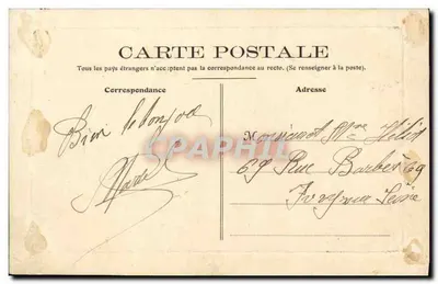 Châteaudun - El Castillo — editor no visible, número de serie no legible — Reverso