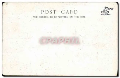 Tarjeta postal antigua El arte de escribir a través de los siglos Romanos Junio 1904 — Reverso