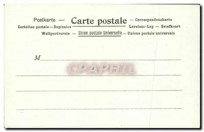 La Posta en Austria — Kunzli Hermanos, Editores, París — Reverso