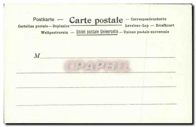 A Postagem na Bélgica — Kurnal Feras, Editores, Paris — número de série não visível — Verso