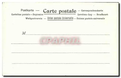 A Correios na Bolívia — Bolívia — Kurzili Frères, Paris — Verso