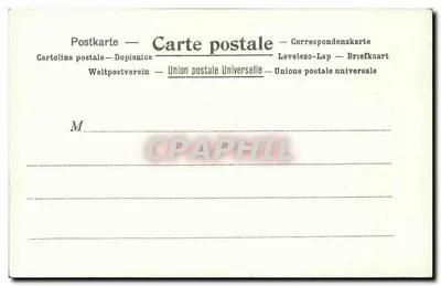 A La Poste na Madagascar — Kunzli Frères Éditeurs, Paris — n°25 — Verso