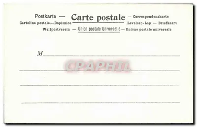 A La Poste no Marrocos — Tânger-Fès — Kunzli Frères, Editores, Paris — Verso
