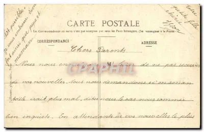 O Aéronef Malécot, 1000 mc., motor Buchet 24 HP — J.H. — n° 1034 — Verso