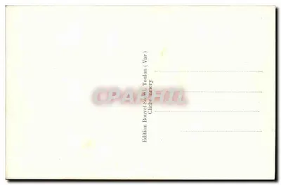 Torpilleur Frondeur — 119 — Edición Bouvet-Salet, Toulón (Var) — Reverso