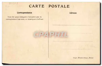 Nefs dos Cruzados (século XIII) — Ligue Maritime Française, 8 rue La Boétie, Paris — Verso