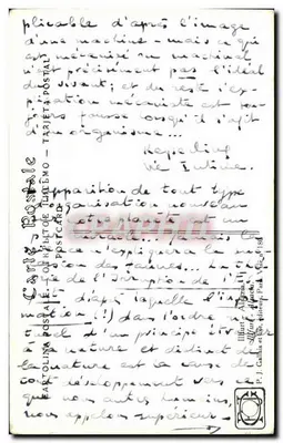 Igreja de Illfurt — Alsácia — J. J. Waltz (Hansi) — n° 1918 — Verso