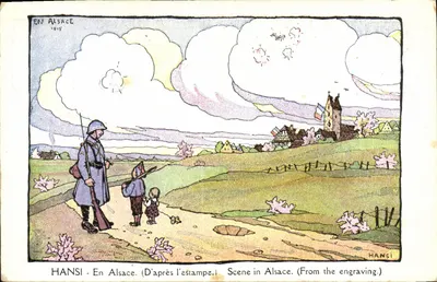 Cena na Alsácia — 1915 — Hansi
