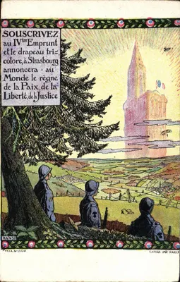 Estrasburgo — Apelo para assinatura do IVº Empréstimo — editor Hansi, N°13750